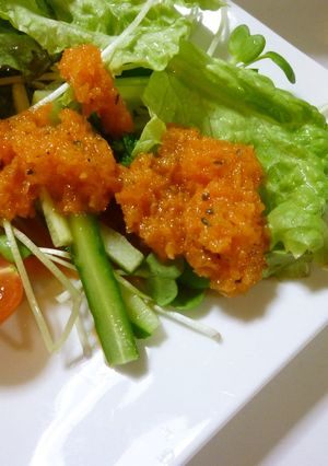 ニンジンの食べるドレッシング-レシピのメイン写真