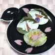 ひな祭り、はまぐりの貝がらで
