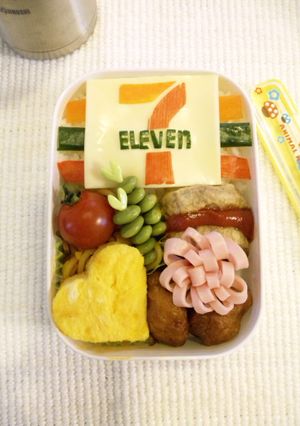 コンビニ弁当(キャラ弁)-レシピのメイン写真