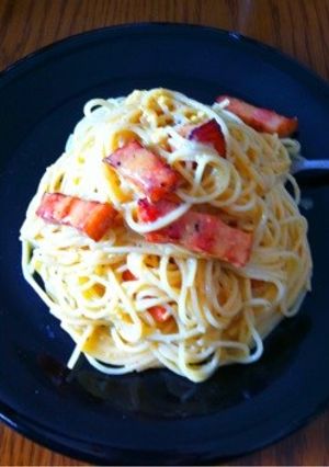 carbonara-レシピのメイン写真