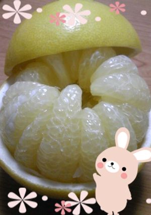 ケロケロ家流❤意外に簡単❤文旦の剥き方-レシピのメイン写真