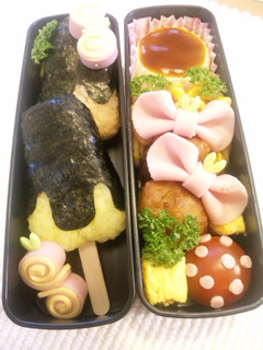 アイスキャンディおにぎり(キャラ弁)-レシピのメイン写真