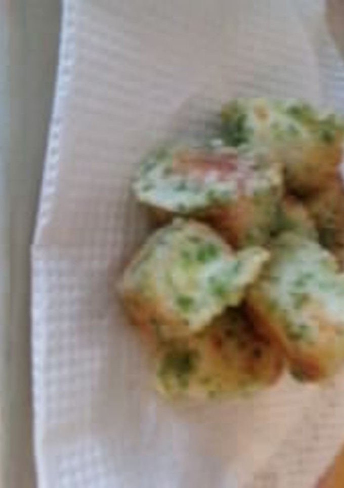 簡単☆ちくわとチーズの磯部揚げ☆-レシピのメイン写真