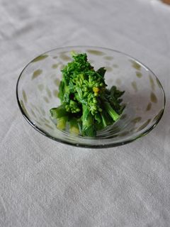 菜の花の酢味噌和え-レシピのメイン写真