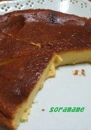 ベイクドチーズケーキ-レシピのメイン写真