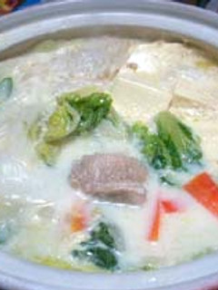 豆乳鍋-レシピのメイン写真