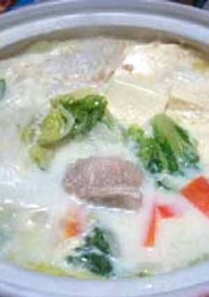 豆乳鍋-レシピのメイン写真