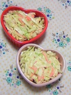 野菜ない時のコールスローサラダ-レシピのメイン写真