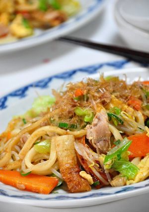 簡単!旨い!焼きうどん-レシピのメイン写真