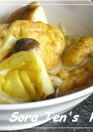 春キャベツと鶏肉のミルク煮☆カレー風味-レシピのメイン写真