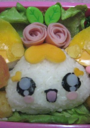 ハートキャッチ♪プリキュアポプリキャラ弁-レシピのメイン写真