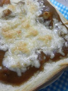 ♥チーズ&カレートースト♥朝食やおやつに-レシピのメイン写真