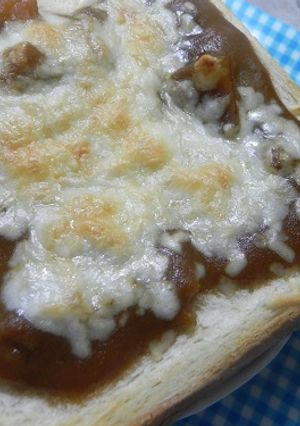 ♥チーズ＆カレートースト♥朝食やおやつに-レシピのメイン写真