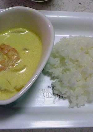 子供ご飯 (エビのクリーム煮)-レシピのメイン写真