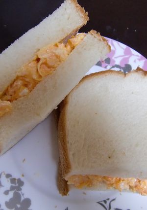 朝食に！簡単卵サンド！-レシピのメイン写真