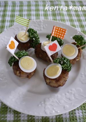ひとくちハンバーグ-レシピのメイン写真