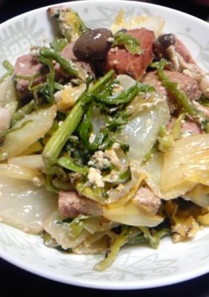 スパムと色々野菜のチャンプル～-レシピのメイン写真