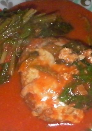 冷凍庫のハンバーグをイタリアン風に。-レシピのメイン写真