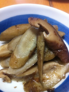 椎茸とごぼうの煮物-レシピのメイン写真