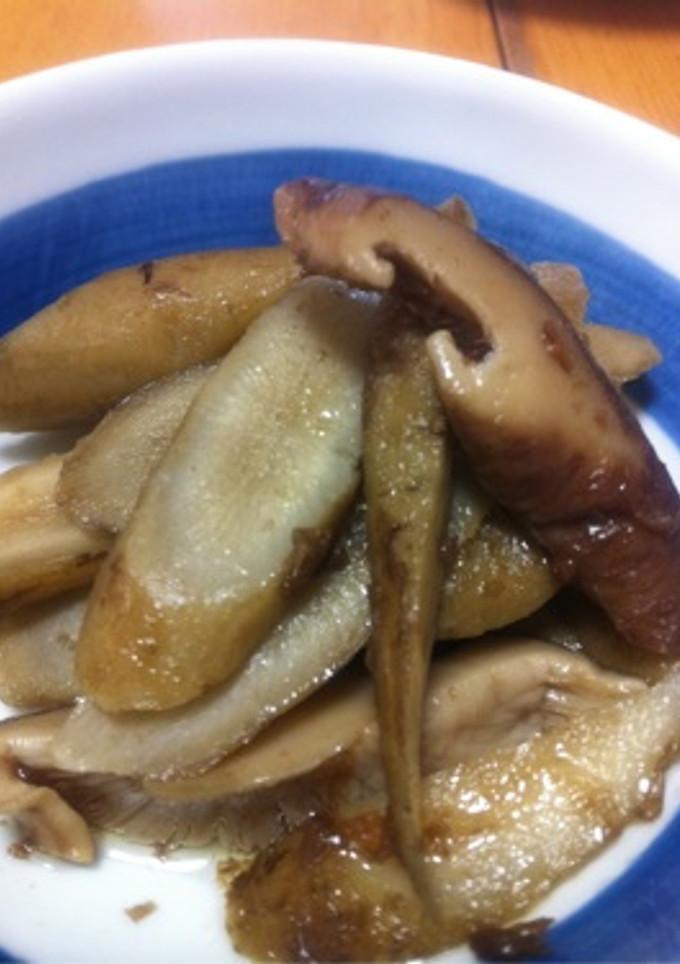 椎茸とごぼうの煮物-レシピのメイン写真