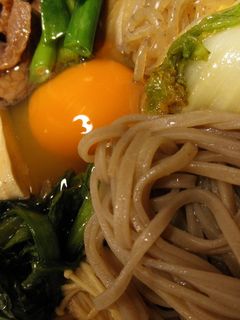 そばのすき焼き煮-レシピのメイン写真
