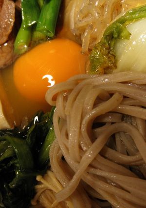 そばのすき焼き煮-レシピのメイン写真