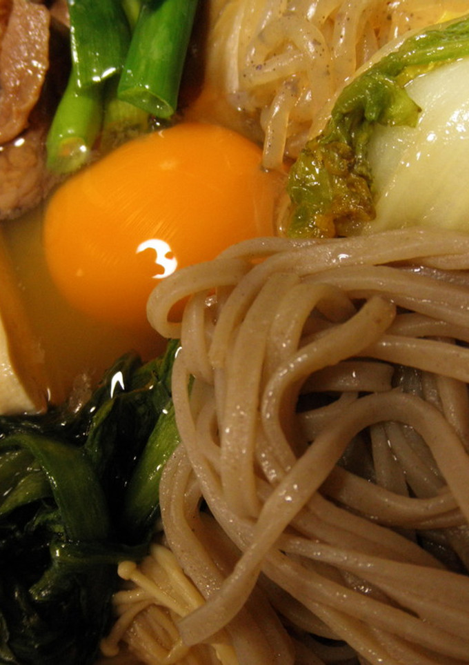 そばのすき焼き煮-レシピのメイン写真