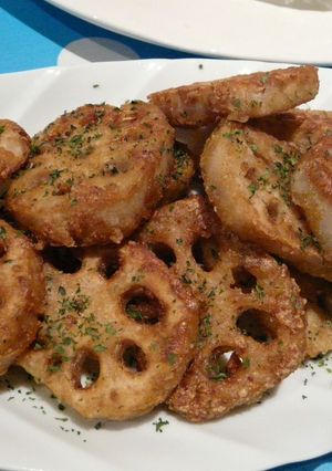 蓮根のカリッもちっ、カレーソテー-レシピのメイン写真