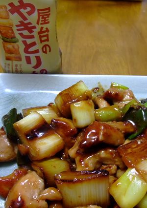 フライパンで屋台味のやきとりを作ろう！-レシピのメイン写真