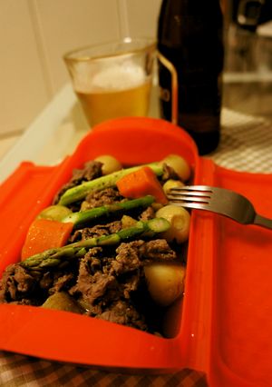 ルクエで洋風肉じゃが〜-レシピのメイン写真