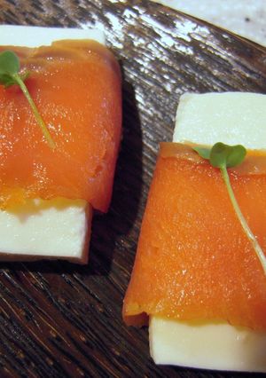 楽ちん♪塩豆腐のスモークサーモン巻き-レシピのメイン写真