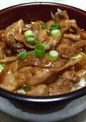 簡単！豚バラ焼肉丼-レシピのメイン写真