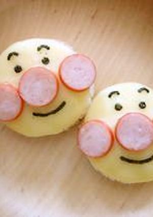 アンパンマントースト　-レシピのメイン写真