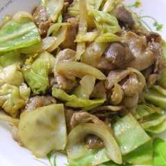 รูปของ ☆キャベツと豚肉のカレー炒め☆