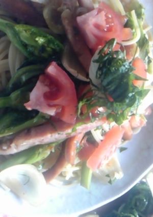☆勇気凛りんさんの醤油で、菜の花パスタ☆-レシピのメイン写真