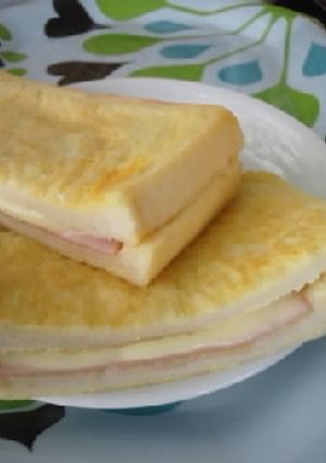 簡単♪ハムチーズ♪フレンチトースト-レシピのメイン写真