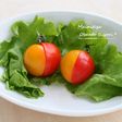 簡単キュート♪お弁当用ツートンプチトマト