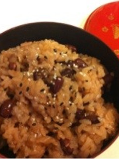 御祝いごとに〜炊飯器でお赤飯★-レシピのメイン写真