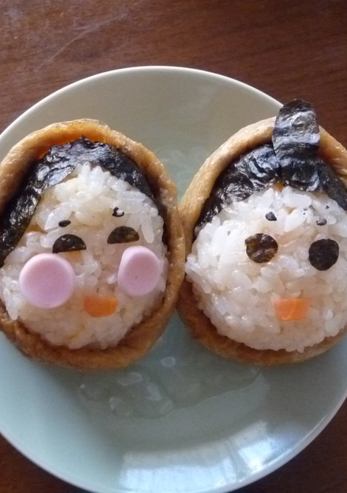お子さんと☆簡単♪おひなさまいなり寿司-レシピのメイン写真
