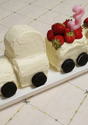 デコレーションケーキ（覚書用）-レシピのメイン写真