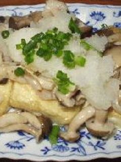 豆腐ときのこのおろしポン酢-レシピのメイン写真