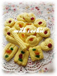 * 絞り出しクッキー❤ ミルククッキー♪-レシピのメイン写真