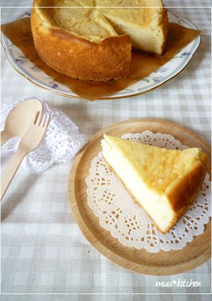 あっさり♡リコッタチーズケーキ-レシピのメイン写真