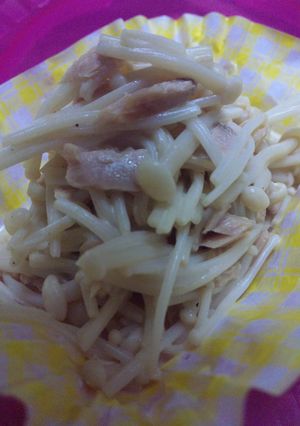 洗い物ゼロ♪レンジdeツナマヨエノキ☆-レシピのメイン写真