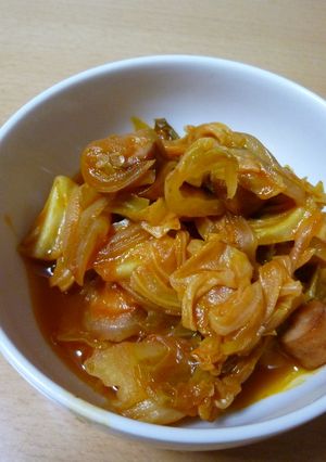 キャベツとウインナーのケチャップ煮-レシピのメイン写真
