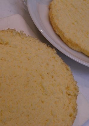 ホットケーキミックスのスポンジケーキ-レシピのメイン写真