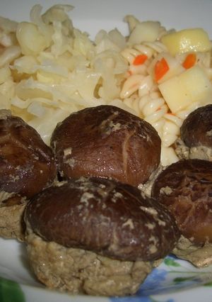 シイタケの肉詰め-レシピのメイン写真