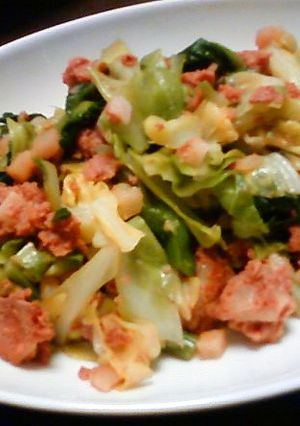 コンビーフハッシュと野菜の炒めもの-レシピのメイン写真