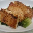 かじきのオリーブオイル焼 青菜添