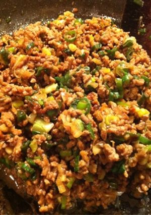 ヨシダ グルメのたれ de 肉味噌〜☆-レシピのメイン写真